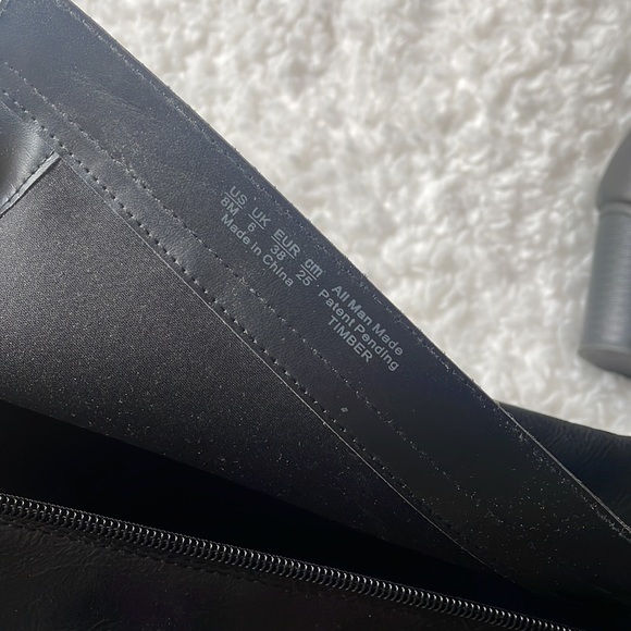 Naturalizer Black Leather Boots - Picture 6 of 6